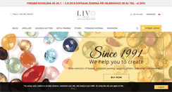 Desktop Screenshot of livo.cz